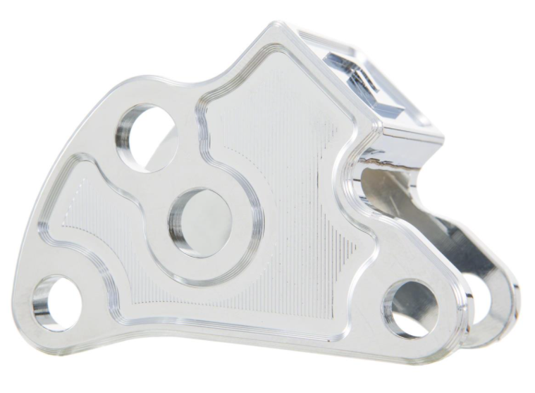 Adaptador para bajar amortiguador, trasero para Vespa Primavera/Sprint, cromado