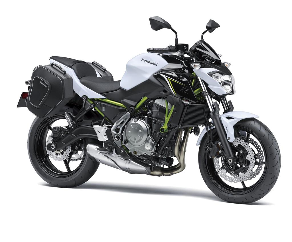 Bolsas laterales 2 x 14 litros para Kawasaki Ninja 650 / Z 650/S Original