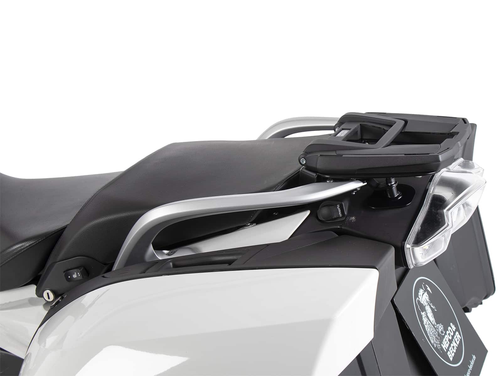 Easyrack portaequipajes superior negro para portaequipajes original para BMW R 1250 RT (19-) Hepco & Becker