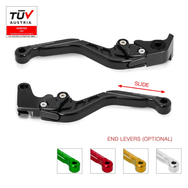 Juego de palancas para Yamaha MT-09 (21-) / YZF-R1 (15-) / YZF-R6 (16-) - Barracuda