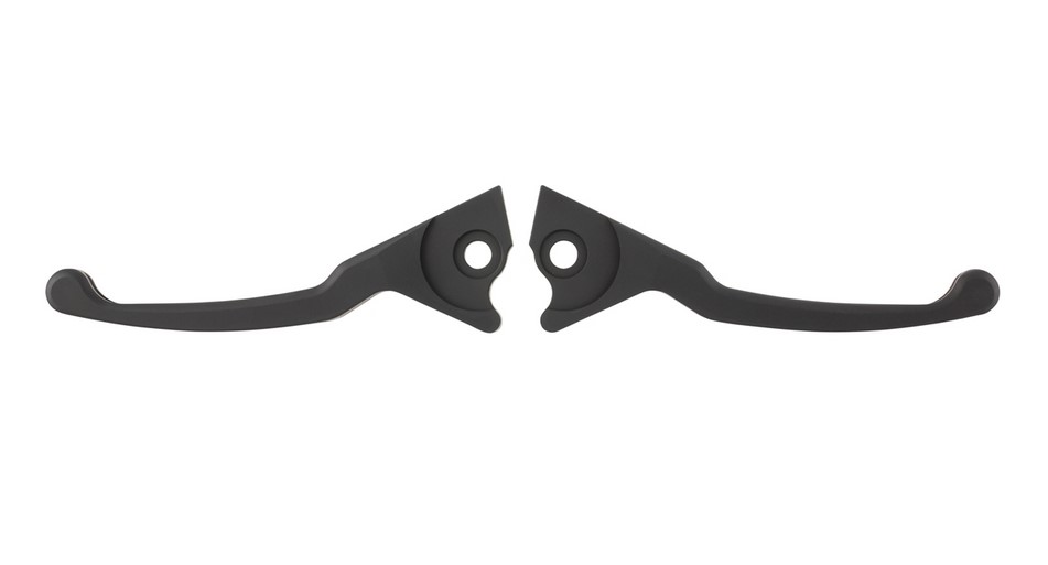 Juego de manetas de freno Sport Shorty para Vespa, derecha e izquierda, negro mate