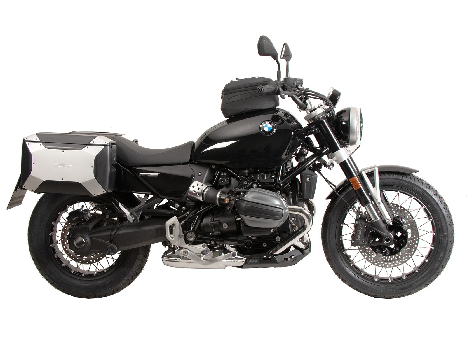 Soporte lateral C-Bow negro para BMW R 12 (24-) Hepco & Becker