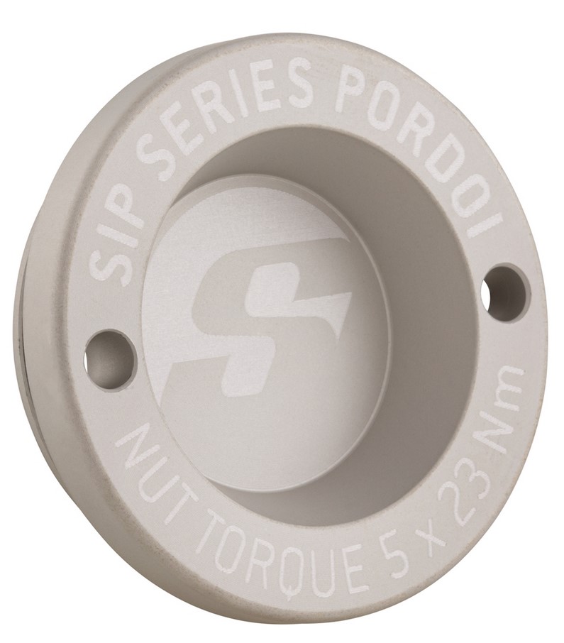 Guardapolvo delantero de 12" para Vespa GTS/GTS Super/GTV/GT 125-300ccm, plata mate