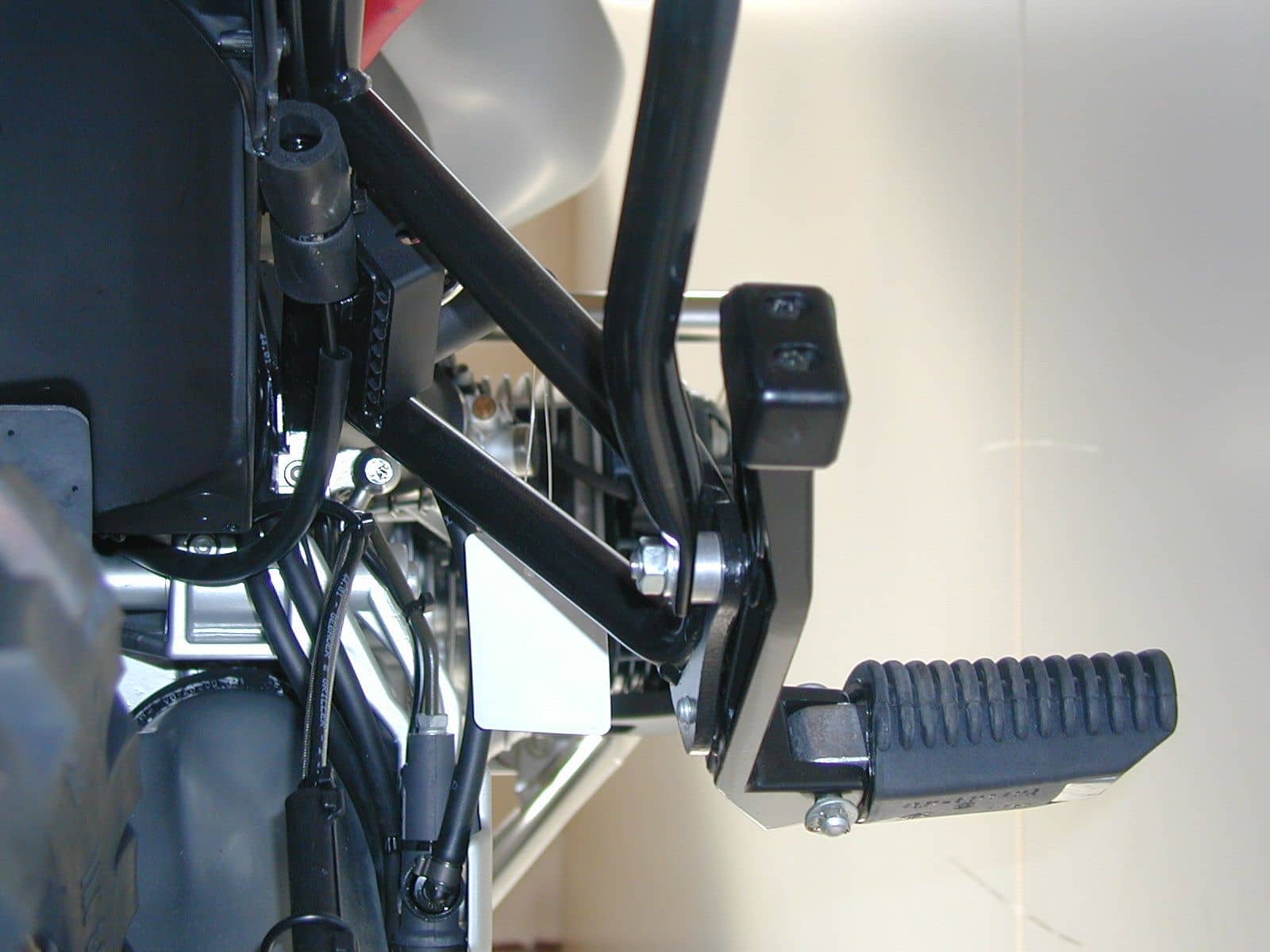 Portamaletas lateral fijo negro para BMW R 1150 GS (00-04) Hepco & Becker