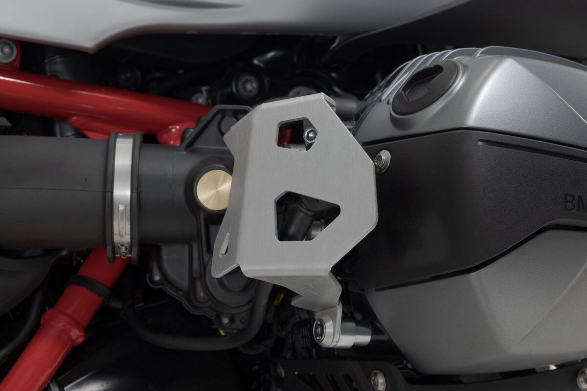 Juego de tapas de inyectores SW-Motech plata para BMW R 12 G/S (25-)