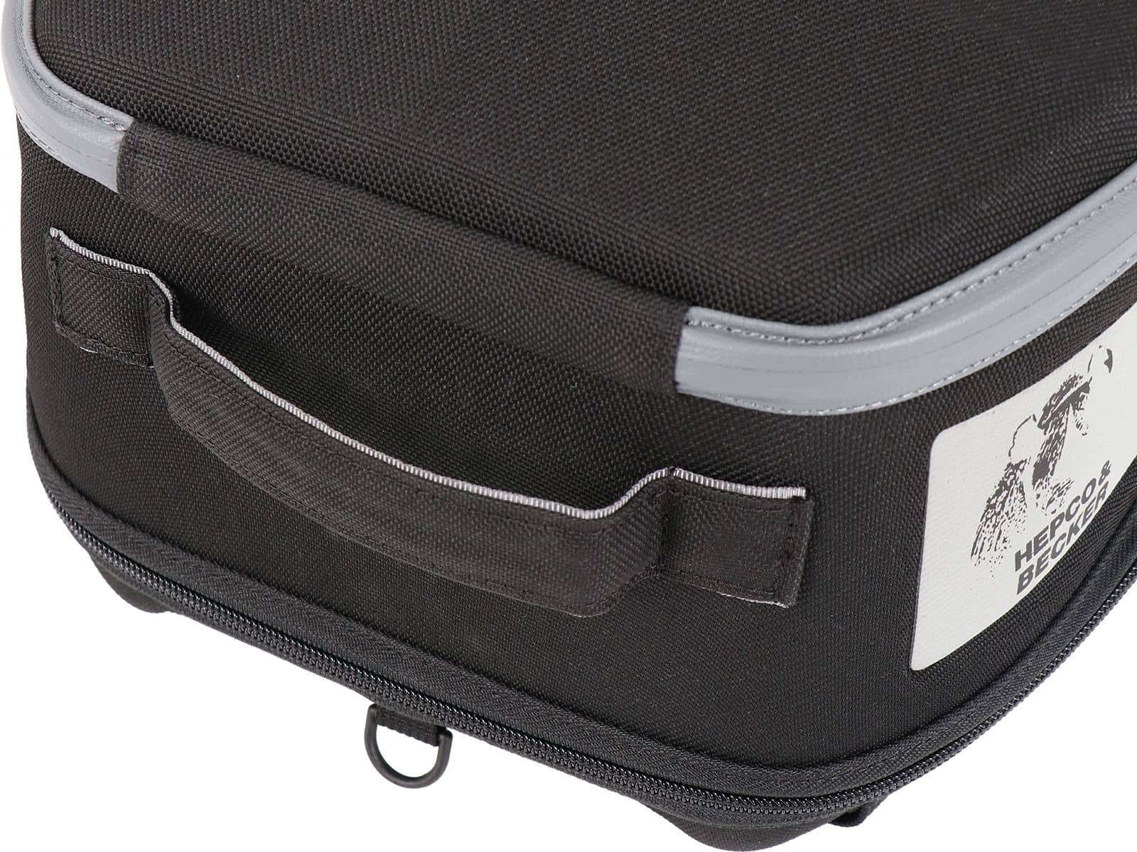 Bolsa trasera Royster Rearbag Sport negro/gris incl. Fijación básica Hepco & Becker