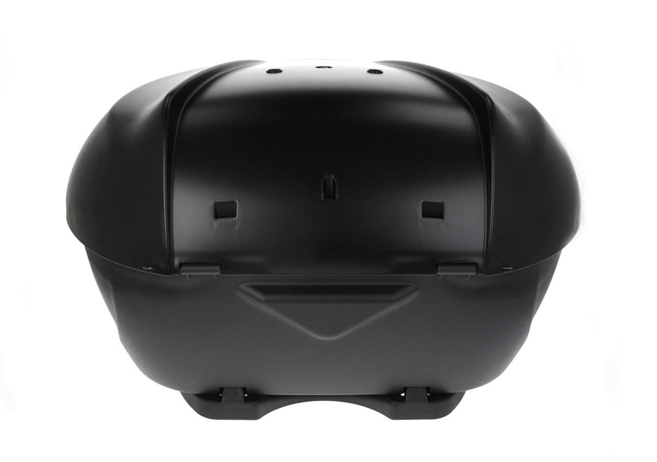 Kit maletín superior 36 l. Negro Meteora 93/B Original Piaggio para Beverly HPE (incl. placa de montaje)