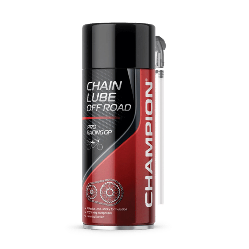 CHAMPION® Lubricante de cadenas Pro Racing GP Spray para cadenas Off Road - 0,4 litros