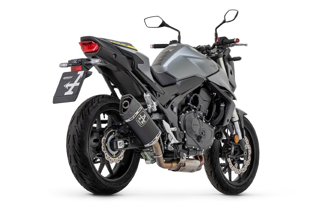 ARROW PISTA DARK Slip-On Titanio para Honda CB 750 Hornet (23-)