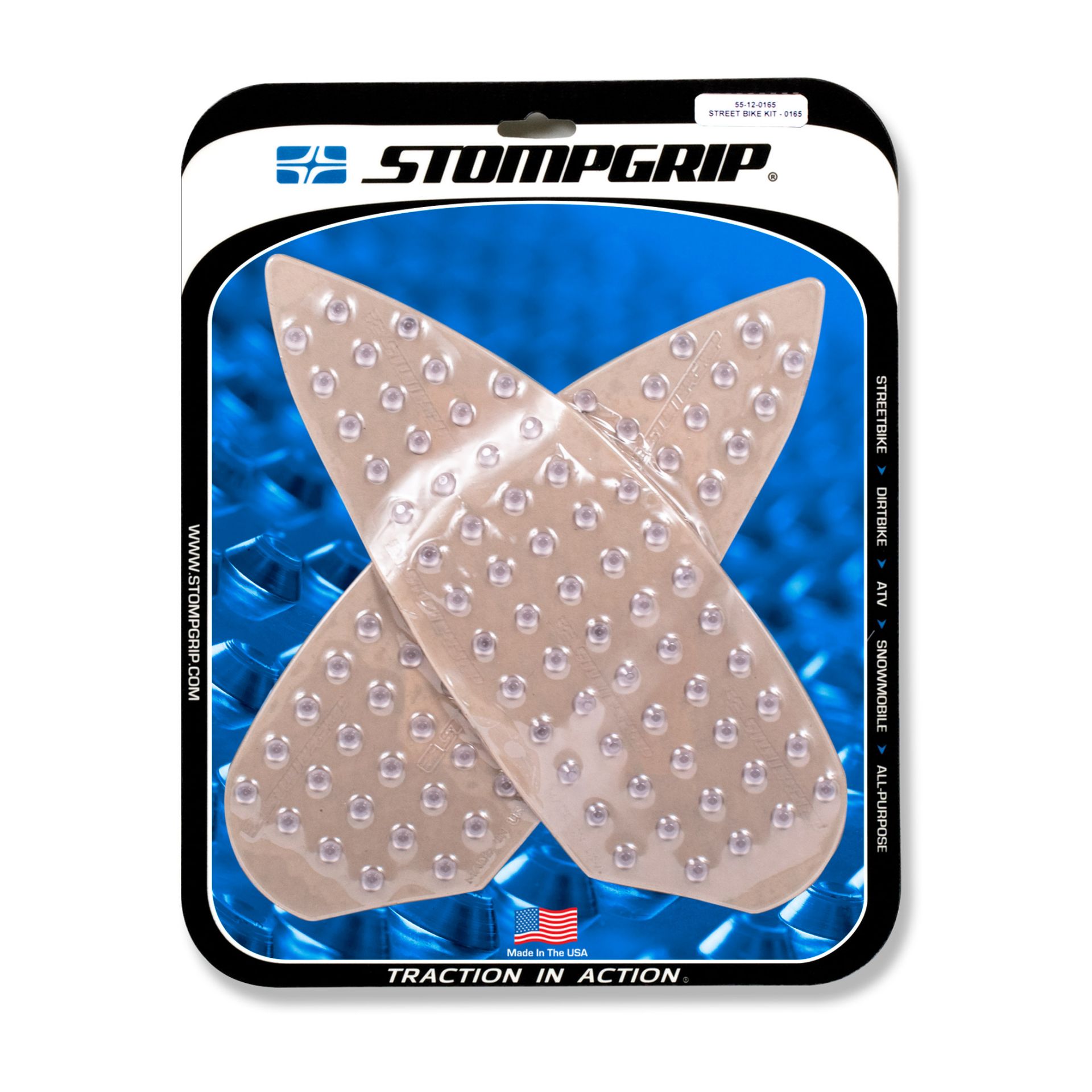 Stompgrip transparente para BMW S1000R/RR /M1000R (20-23)