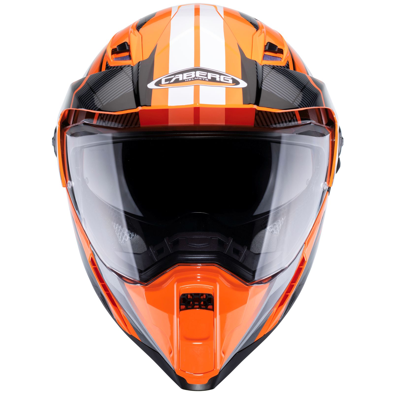 Casco Caberg Xtrace Savana, naranja/negro