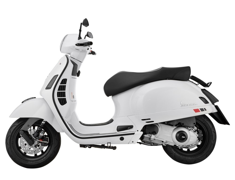 Portaequipajes trasero 70's para Vespa GTS/GTV/GT 125-300cc 4T LC, negro mate