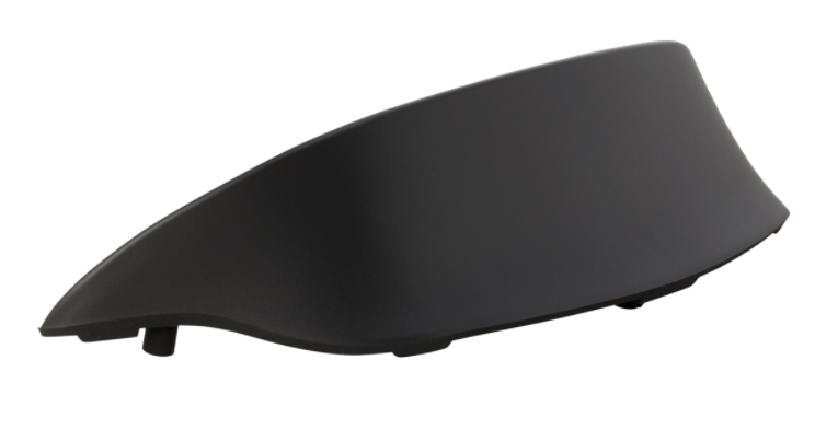 Cabezal de dirección Spoiler para Vespa Sprint 50-150cc ('14-), negro mate