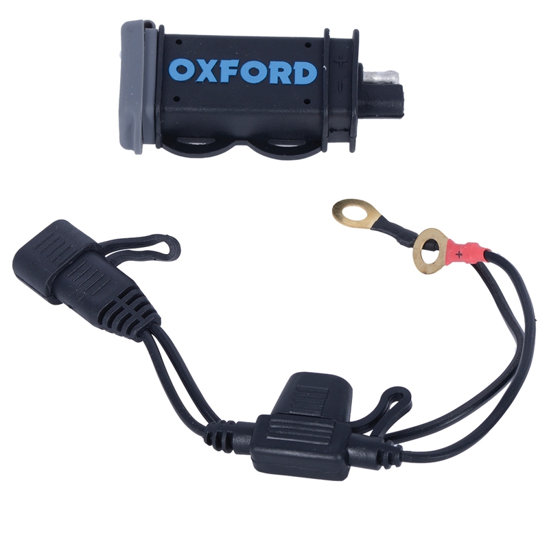 Cargador Oxford USB 2,1A con fusible
