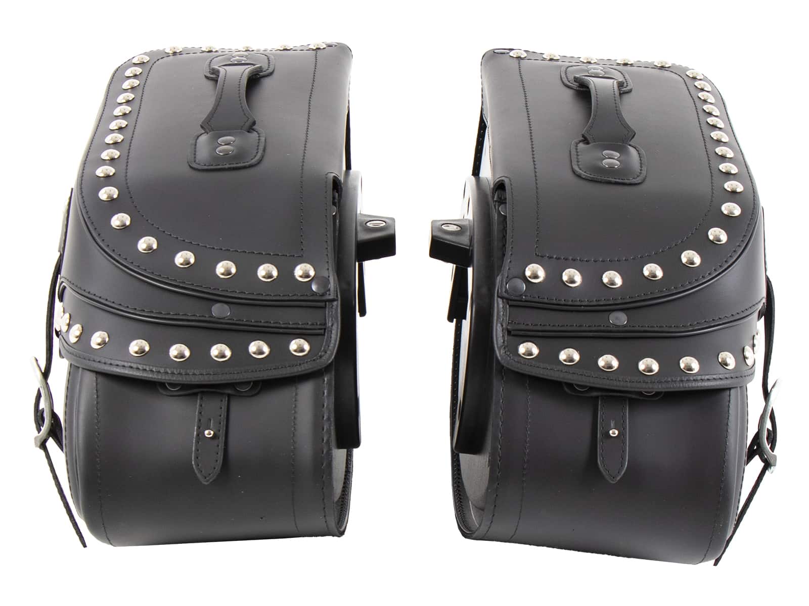 Juego de alforjas Buffalo Big Custom negro para portabultos C-Bow Hepco & Becker