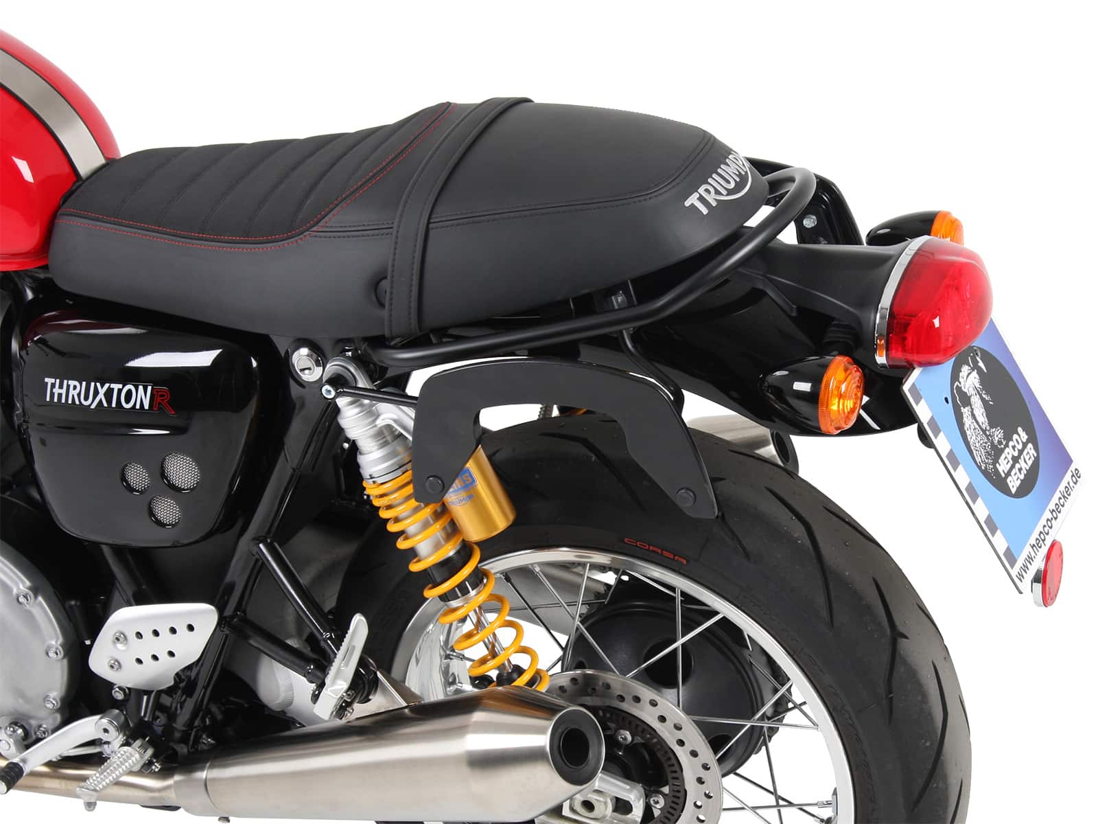 Portabolsas C-Bow para Triumph Thruxton / R (16-) Hepco & Becker