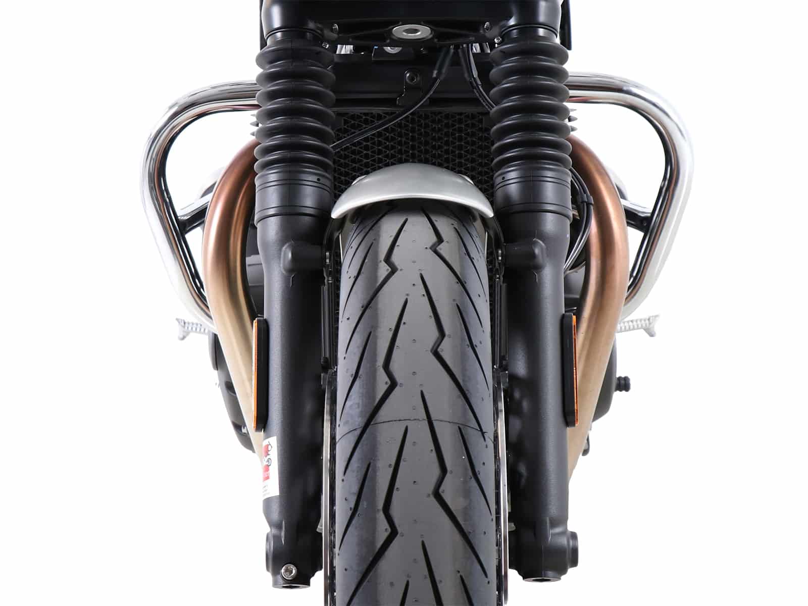 Protector de motor cromado para Triumph Speed Twin (19-21) Hepco & Becker