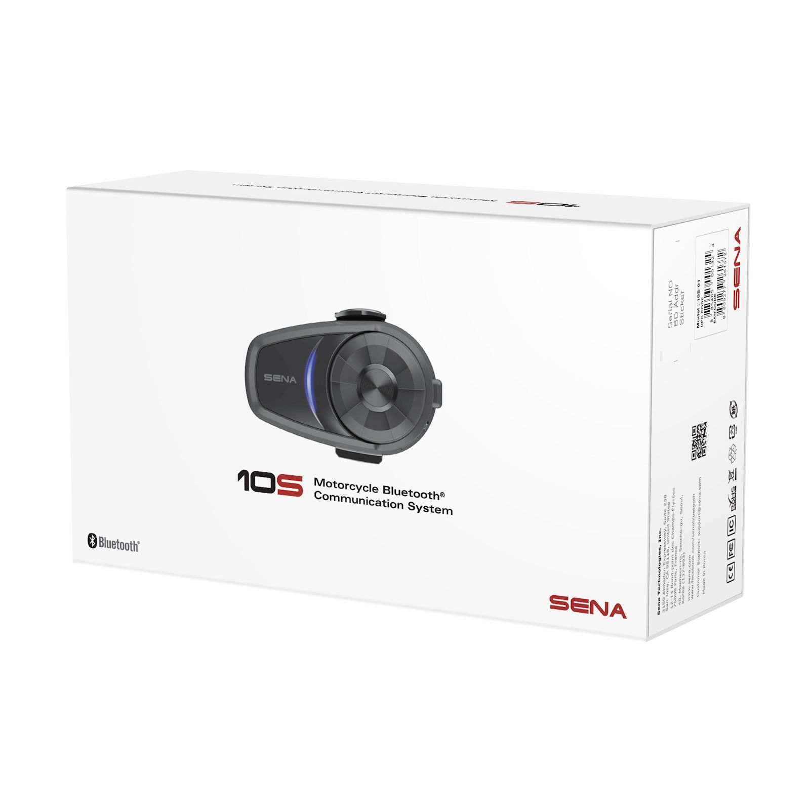 SENA 10S single set - Sistema de comunicación Bluetooth para motos