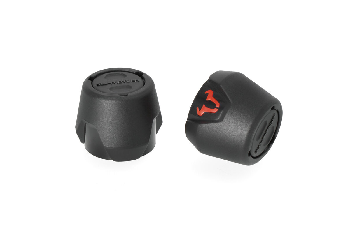 SW-Motech Kit crash pad para eje delantero negro para modelos KTM - SW Motech