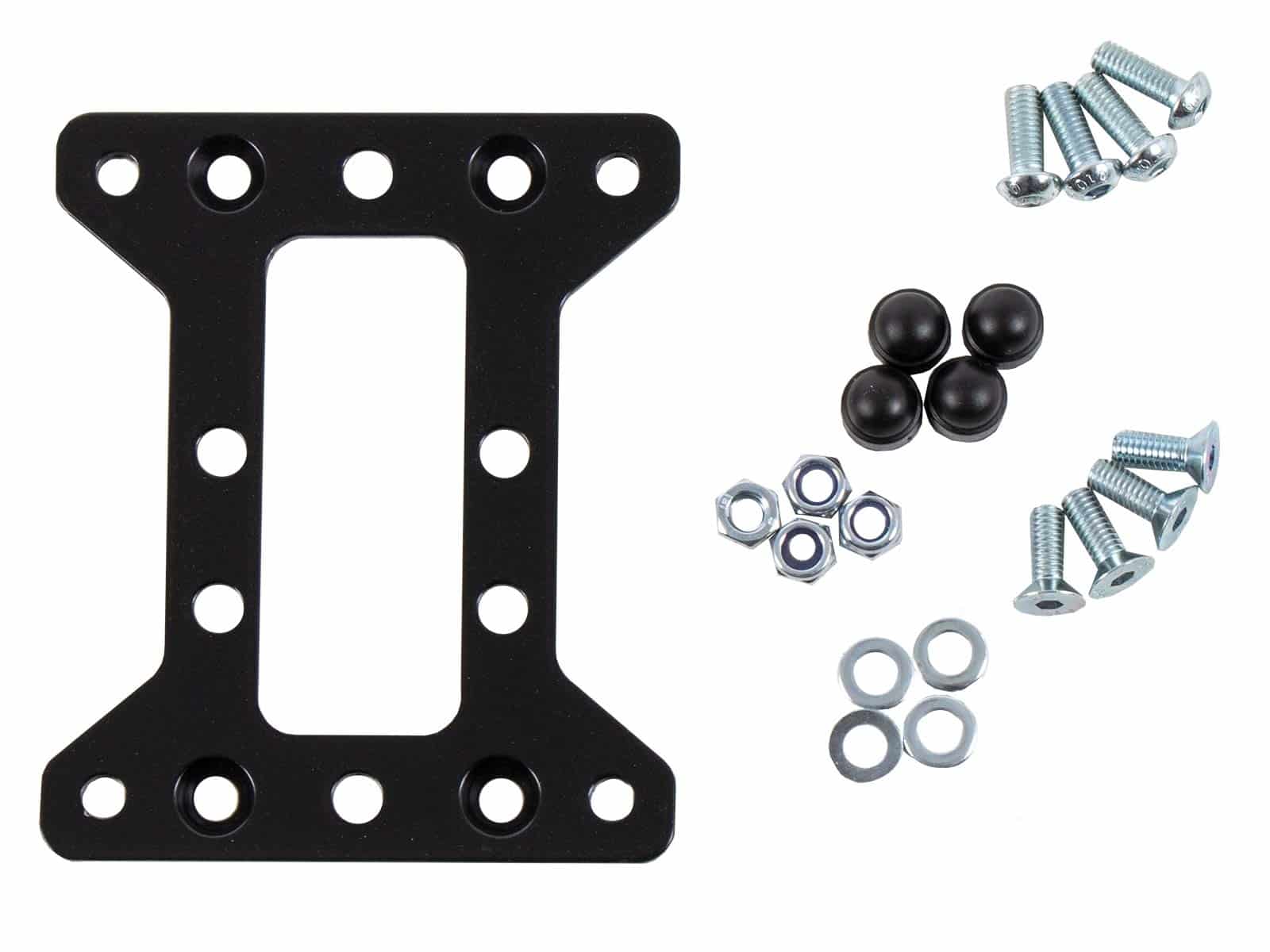 Placa adaptadora para soporte universal para maletas laterales Xceed Hepco & Becker