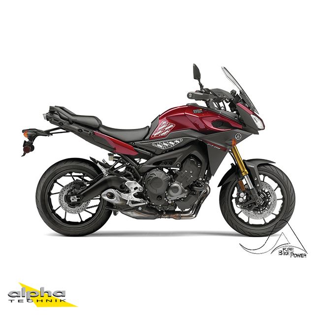 Stompgrip negro Volcano para modelos Triumph y Yamaha