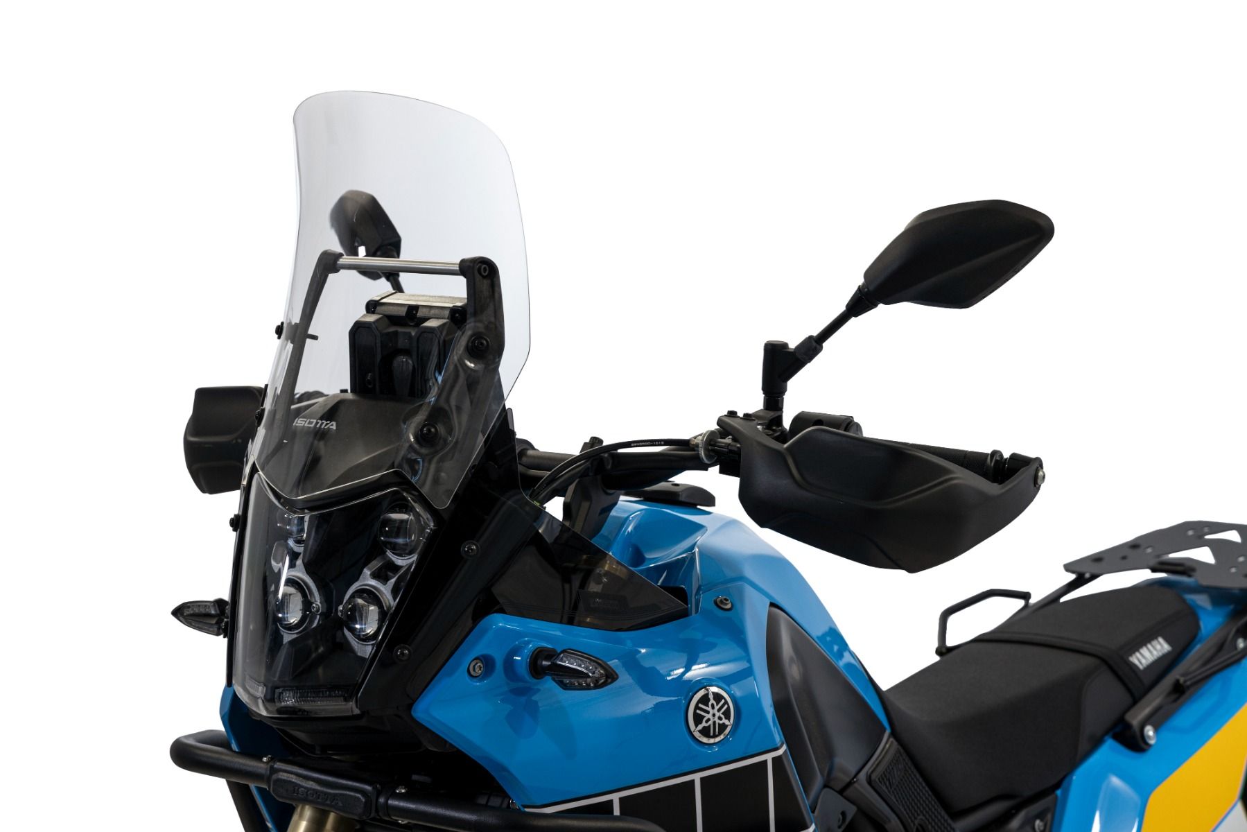 Parabrisas de rally transparente para Yamaha Ténéré 700 (19-24)
