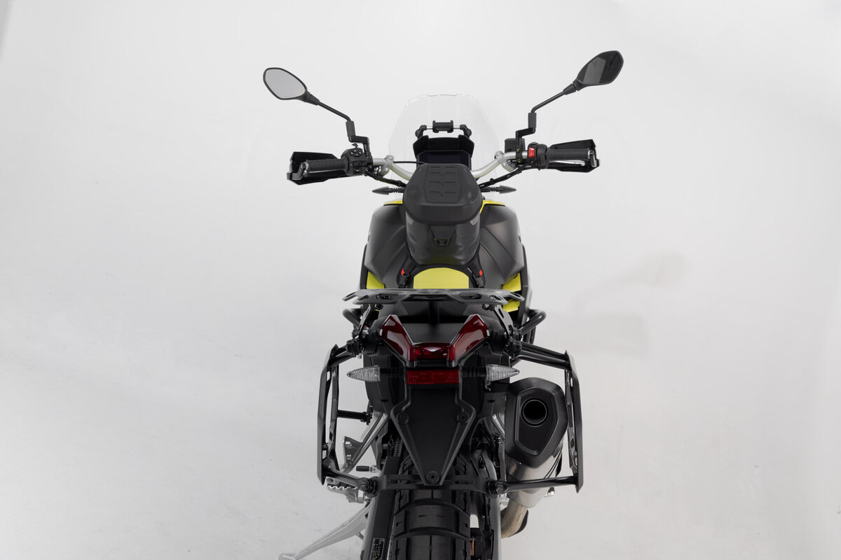 SW-Motech TRAX ADV sistema de maletas de aluminio plata para Aprilia Tuareg 660 /Rally