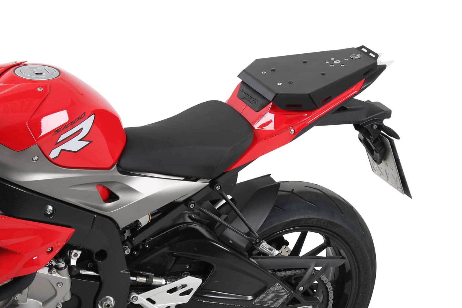 Portaequipajes deportivo fijo negro para BMW S 1000 R (14-20) Hepco & Becker