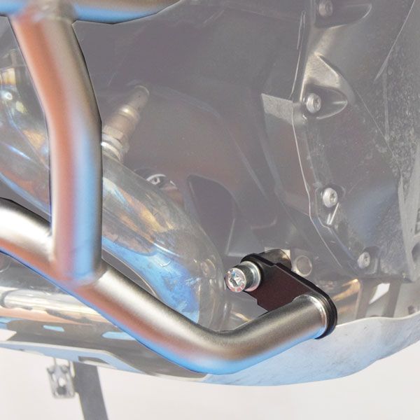 Barra protectora inferior para BMW R 1250 GS, acero, negro