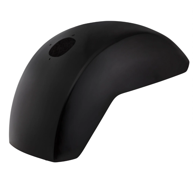 Guardabarros EVO II para Vespa PX 80-200ccm, GRP, negro