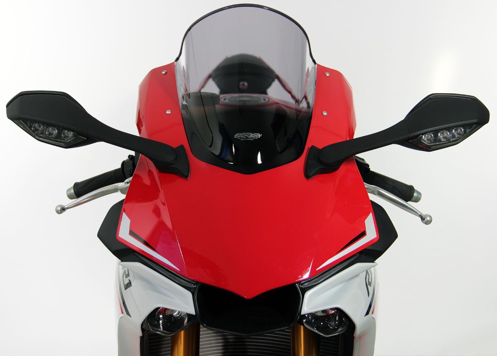 Pantalla de competición MRA "R" gris humo para Yamaha YZF R 1 / M (Bj.15-19)