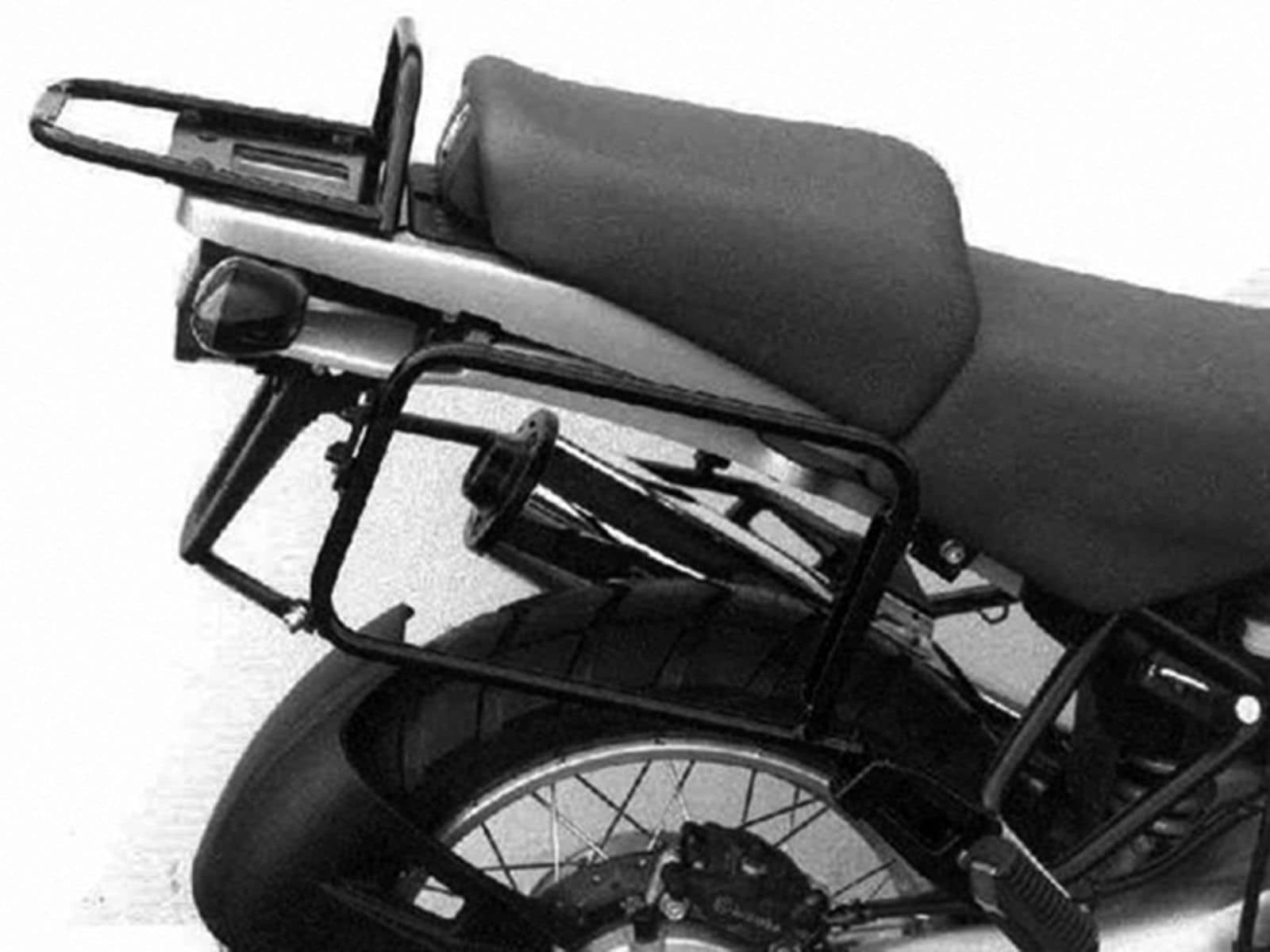 Portaequipajes superior tubular negro para BMW R 1150 GS (00-04) Hepco & Becker