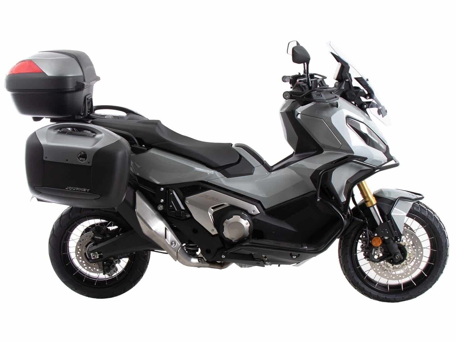 Portamaletas Alurack negro para Honda X-ADV 750 (21-24) Hepco & Becker