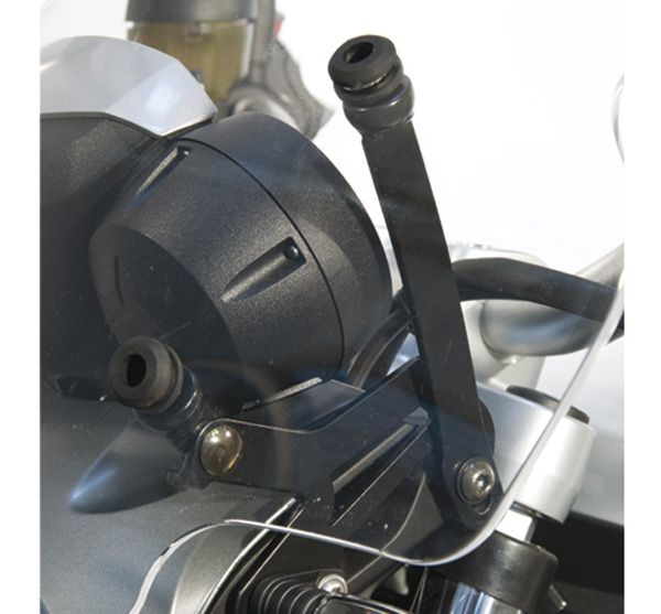 Parabrisas alto, inclinable - altura 510 mm para BMW R 1200 R (11-14), transparente