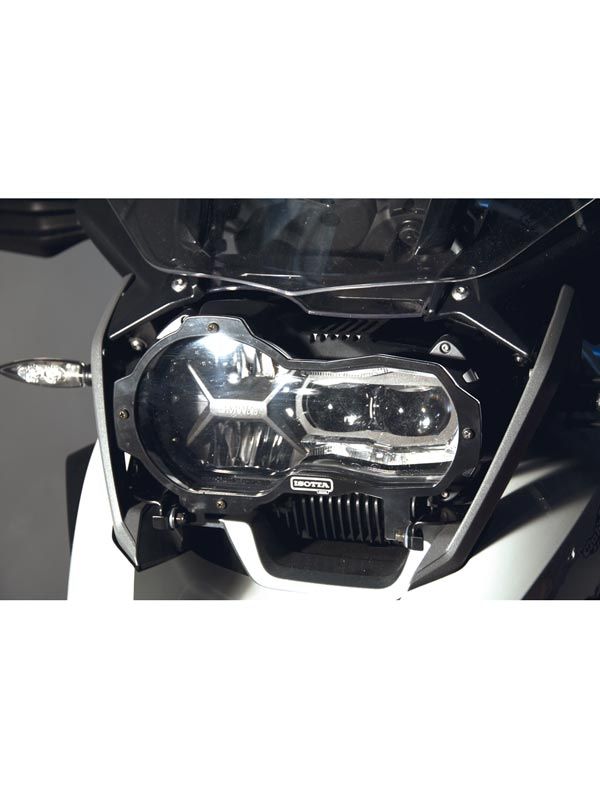 Protector de faro plegable para BMW R 1200 GS LC (13-16), negro