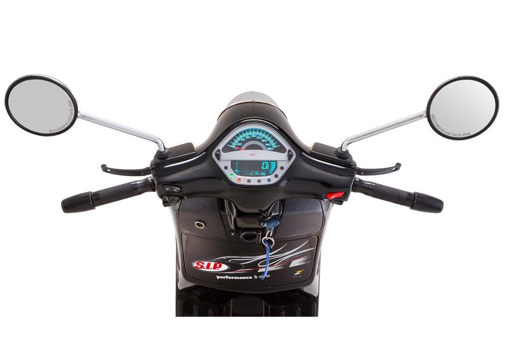 Cuentavueltas/cuentavueltas para Vespa GTS 250cc (-'13), plata