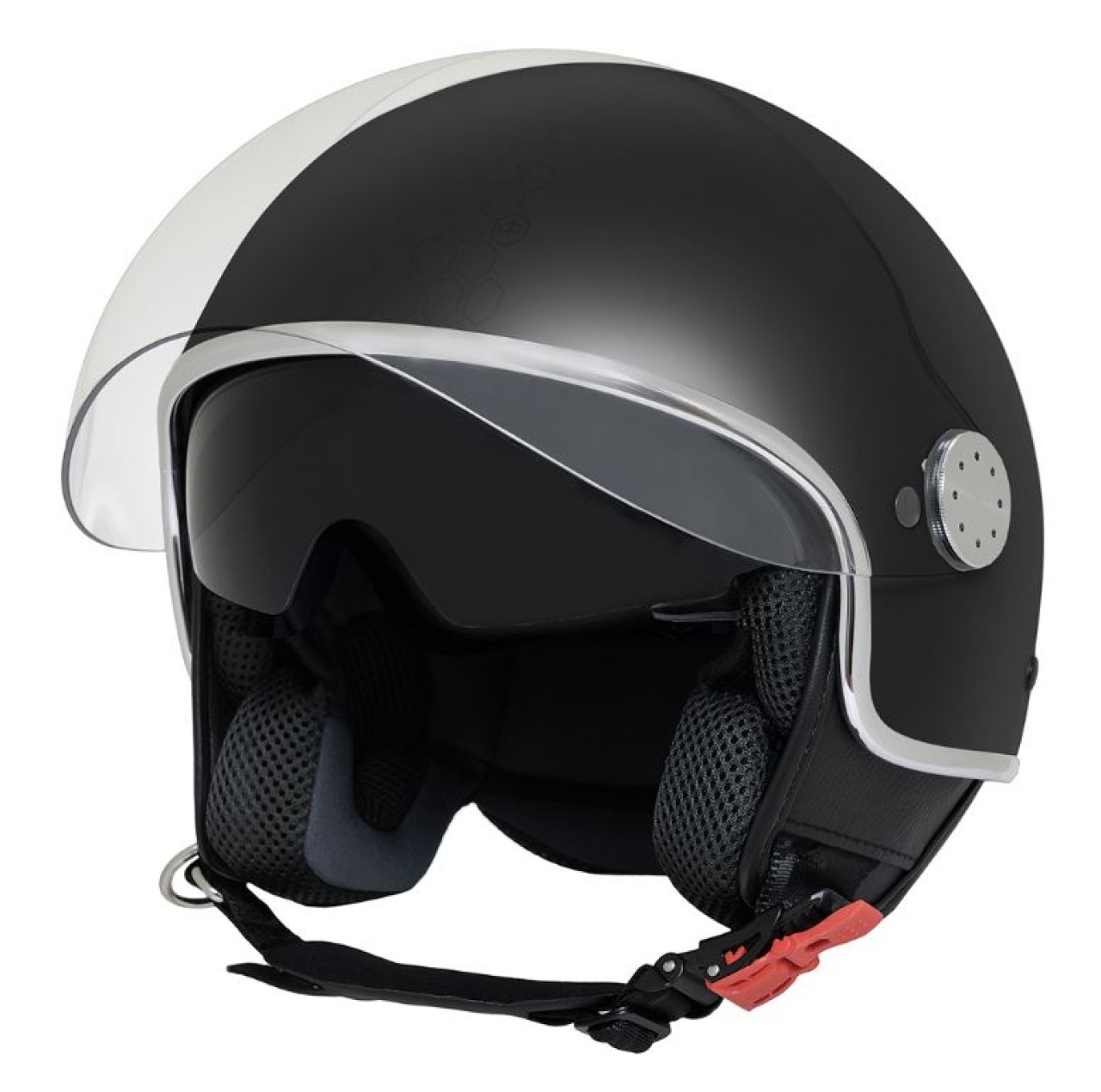 Casco integral Piaggio PFJ Mirror, negro mate - S