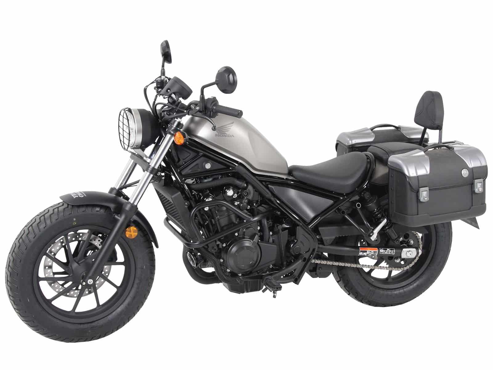 Soporte lateral C-Bow negro para Honda CMX 500 Rebel (17-) Hepco & Becker