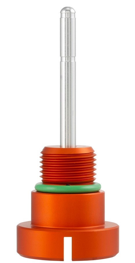 Tapón de llenado de aceite del motor para Vespa, naranja mate