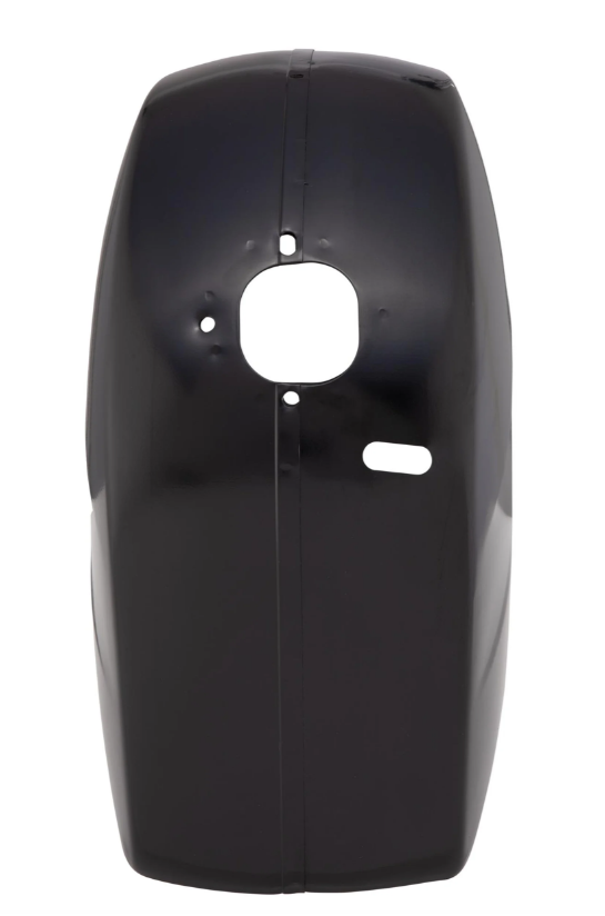 FA ITALIA guardabarros para Vespa PX 80-200cc, metal, negro