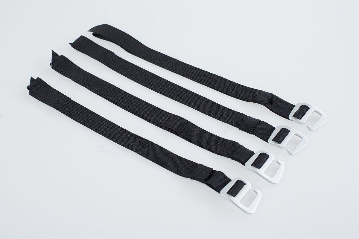 SW-Motech Juego de correas Legend Gear 4 correas de lazo / 2 correas de sujeción SW-Motech