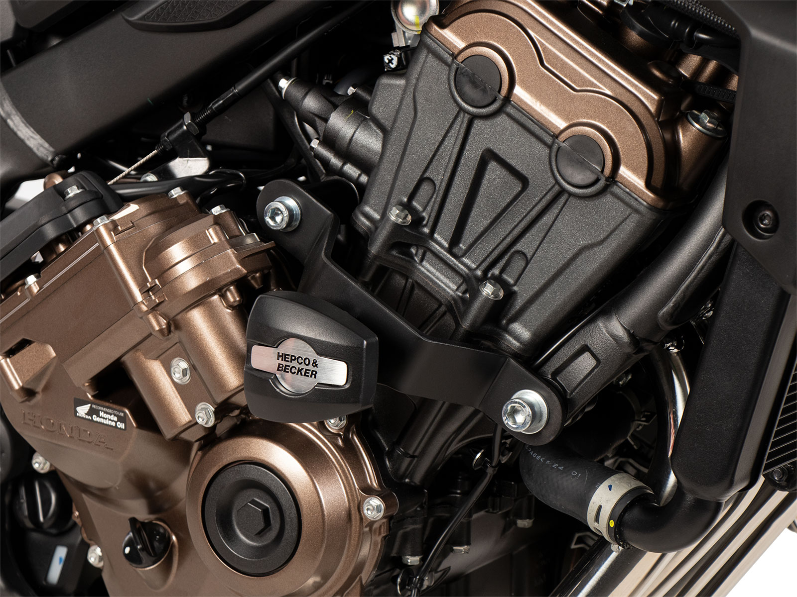 Almohadilla protectora Protección antichoque para Honda CB 650 R E-Clutch (24-) Hepco & Becker