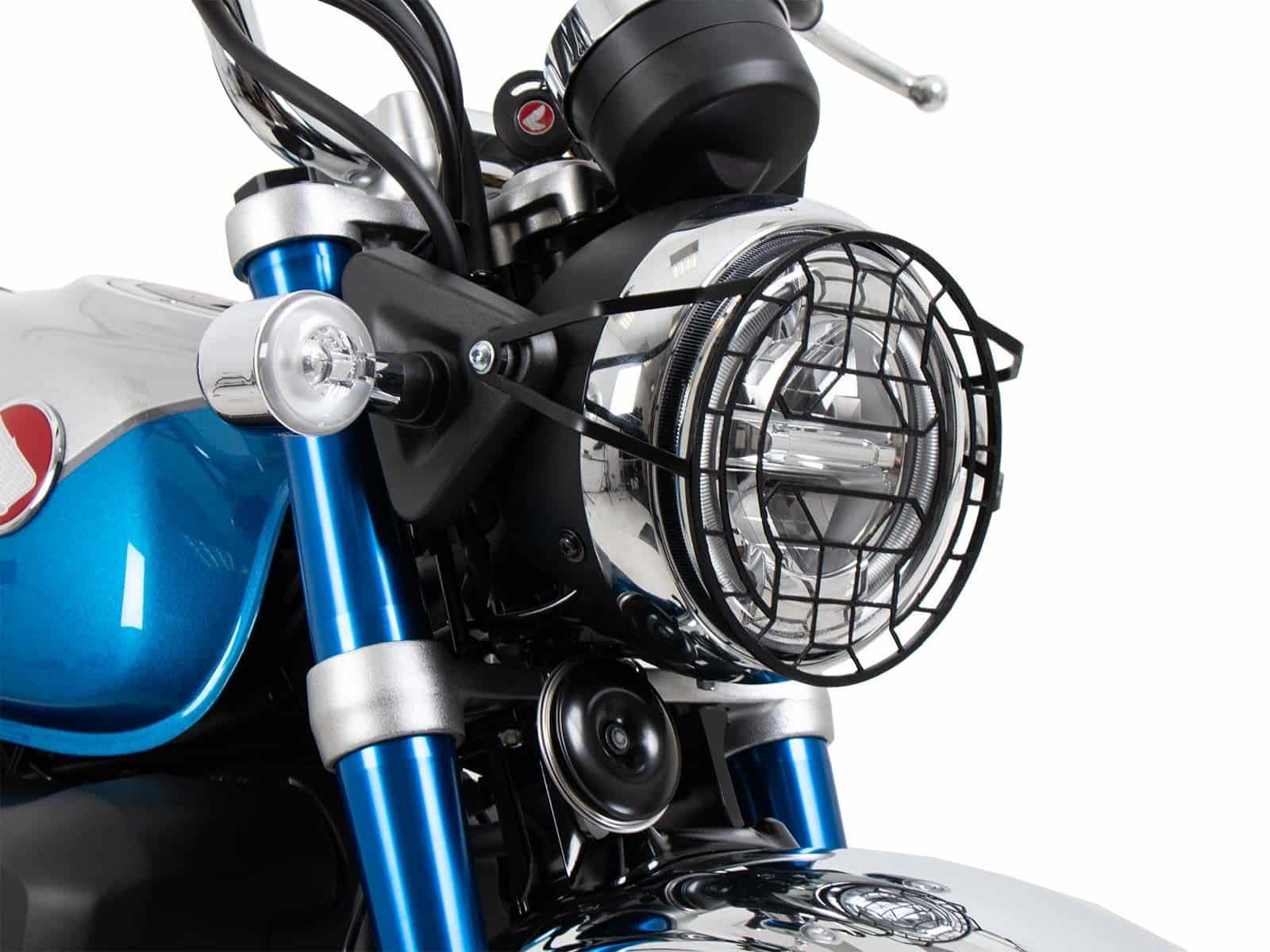 Protector de faros negro para Honda Monkey 125 (19-) Hepco & Becker