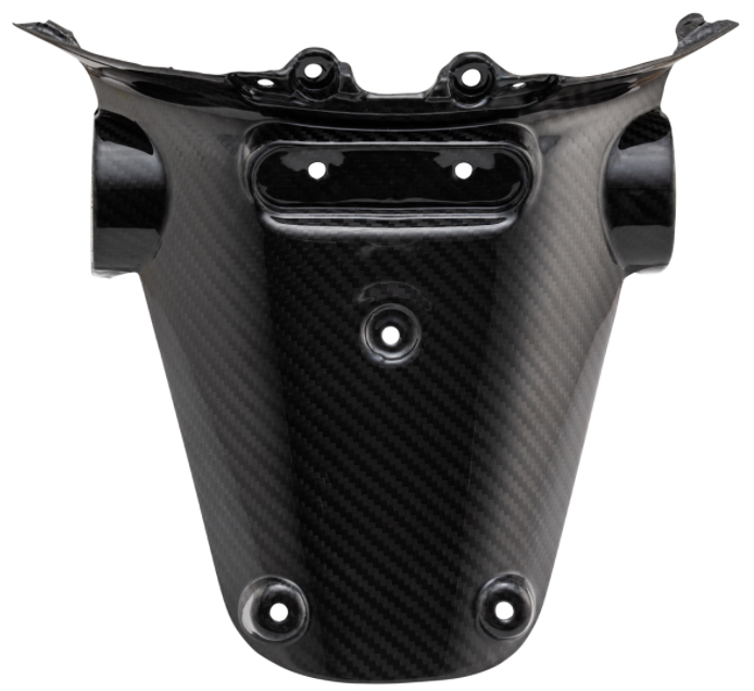 Soporte de matrícula para Vespa Primavera/Sprint 50-150cc, Carbono