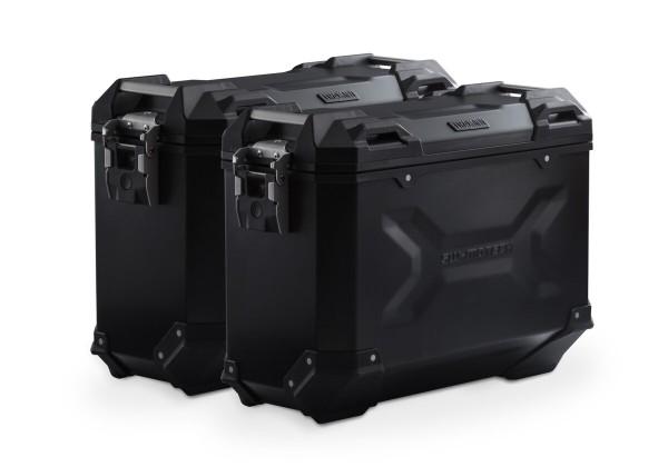 TRAX ADV sistema de maletas de aluminio negro (45l) Yamaha Tracer 9 / GT (21-), RN70