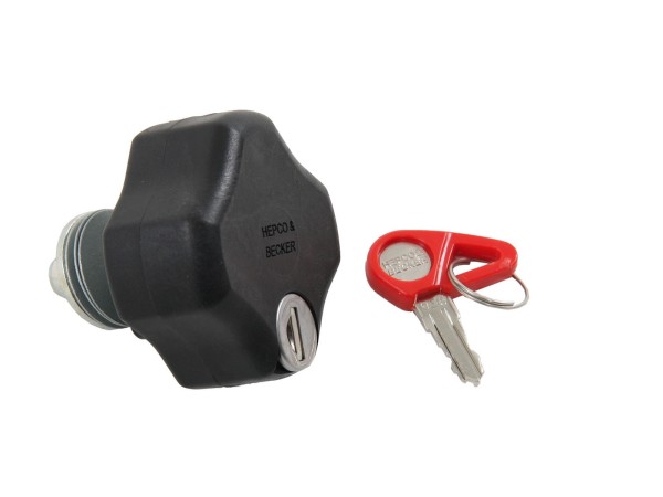 Cierre de tornillo Lock-it, incl. cilindro y llave para el portaequipajes lateral Lock-it Original