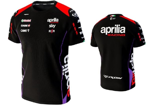 Camiseta Aprilia Racing Réplica 2024 Hombre